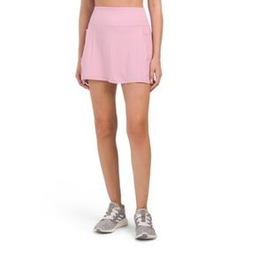 NWT 90 DEGREE BY REFLEX Aces Out Mauve Mist Tennis Skort